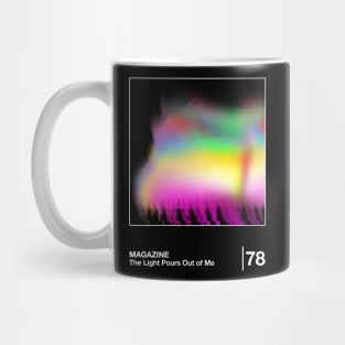 Magazine / Minimalist Style Graphic Design Mug